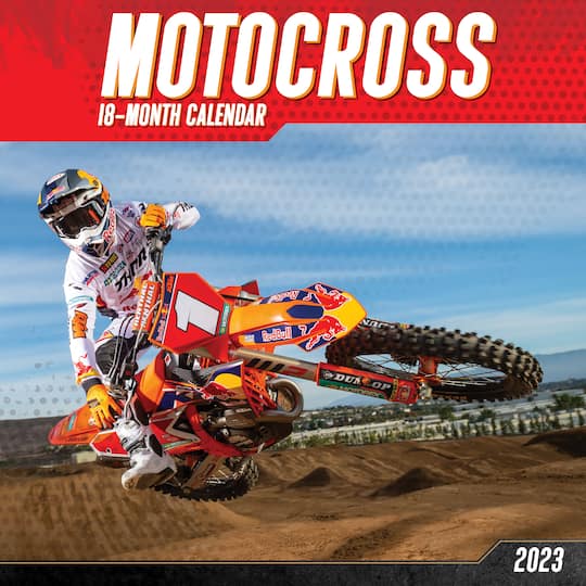 2023 Motocross Wall Calendar Michaels